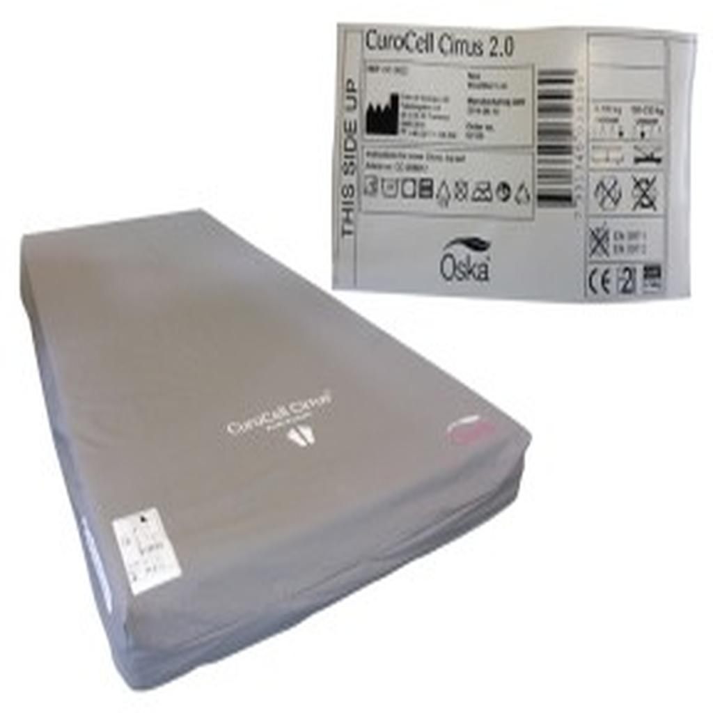 Cover, Top Only, 850 x 2000mm, Stone, Care of Sweden, to suit CuroCell Cirrus 2.0