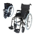 Wheelchair, Echo Lite, Manual, Lightweight, 460mm (SWL 100kg)