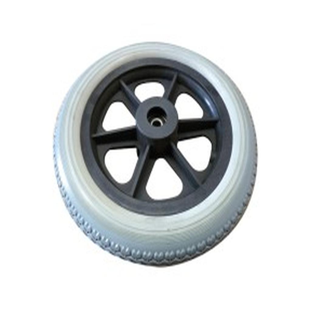Wheel, Solid, 320 x 57mm (12 1/2 x 2 1/4in.), Grey, Ansa, to suit Echo Ward Wheelchair