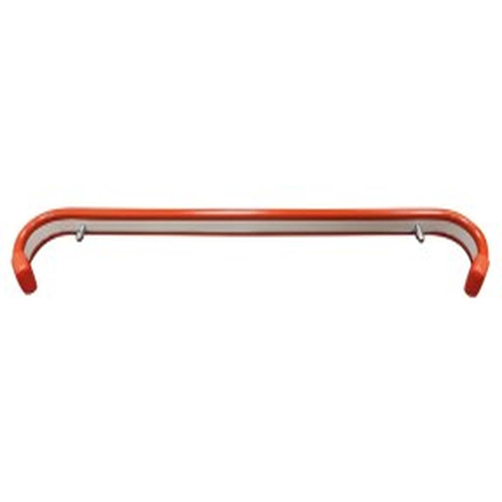 End Rail, Standard, Red, Select, to suit Patient Trolley