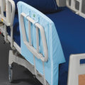 Bed Rail Protector, Padded, Blue, Pair, Posey Wedge