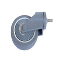 Castor, Plastic, Non-Braking, 125mm(5in.), Grey