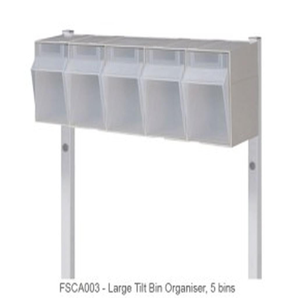 Cart Accessories, Tilt Bin Organiser, Large, to suit Unicart