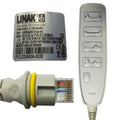 Handset, 9 Button, Grey, 10 Pin Modular (Flat) Plug, with Backlight, Linak HB80, to suit Alrick Bed