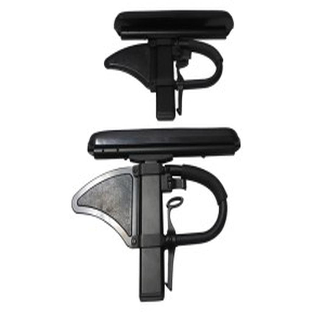 Armrest, Single Post, Height Adjustable, Low, Classic, Full Length, Left Hand
