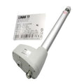 Linear Actuator, 400mm (15.5in.), Grey, Single Pin Mono Plug, Linak LA44, to suit Pelican Pool Hoist