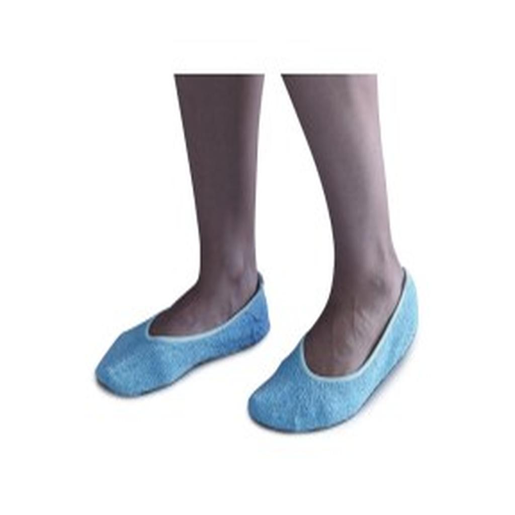 Non-Skid Slippers, Posey, Large, Beige