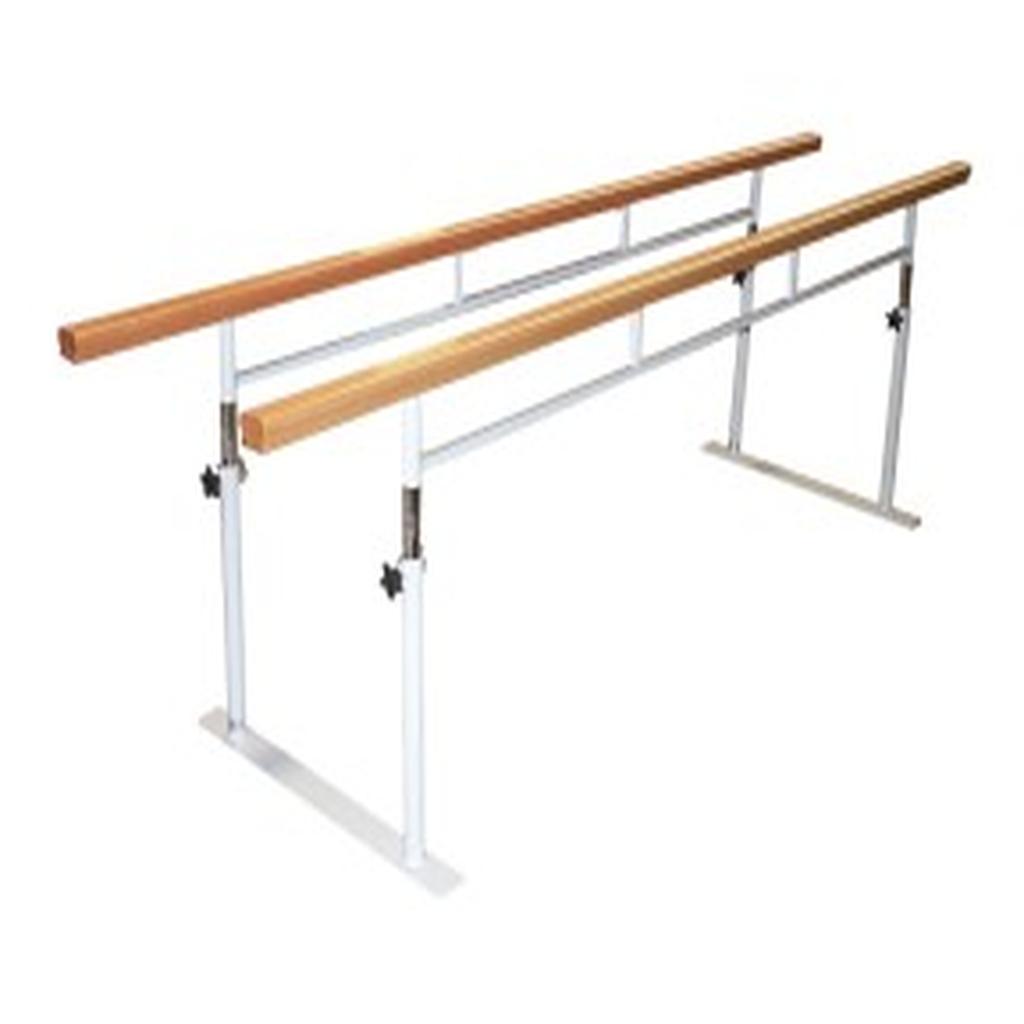 Parallel Bars, Fixed, 3000mm, Timber, Height Adjustable, Unicare