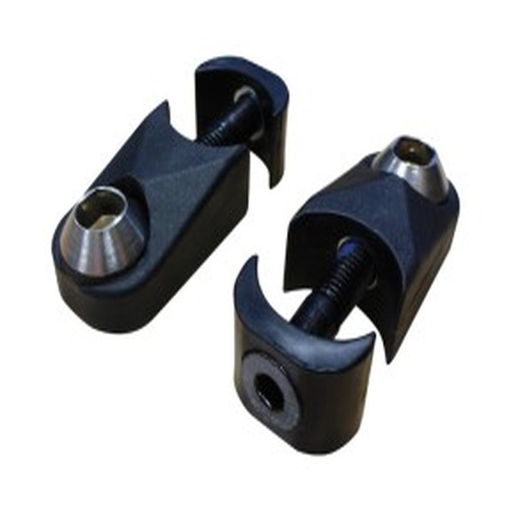 Latch Block, Legrest Hanger, Relax, Metal, Complete, Pair