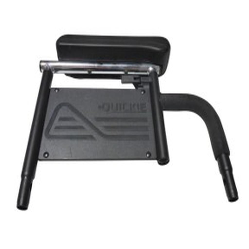Armrest, Dual Post, Height Adjustable, Short, Waterfall, Desk Length, Right Hand