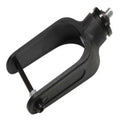 Castor Fork, Plastic, Black, Front, Ansa, to suit Ansa Caravan, Seat Walker / Echo Lite, Manual Wheelchair 5160/70/80