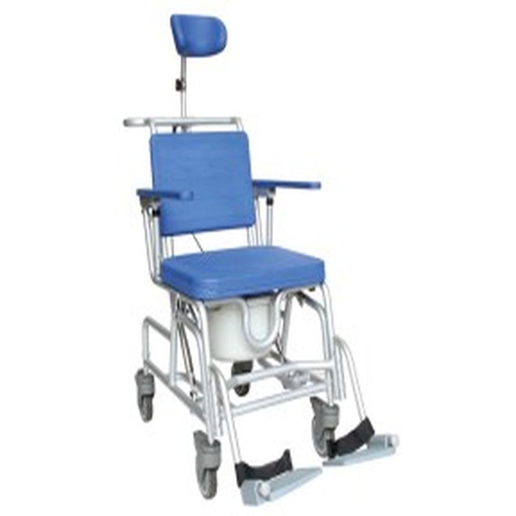 Shower Commode, Tilt in Space, Swing Away Footplate, Ansa, 2350 (SWL 160kg)
