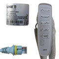Handset, 11 Button, Grey, 10 Pin Modular (Flat) Plug, with Backlight, Linak HB80