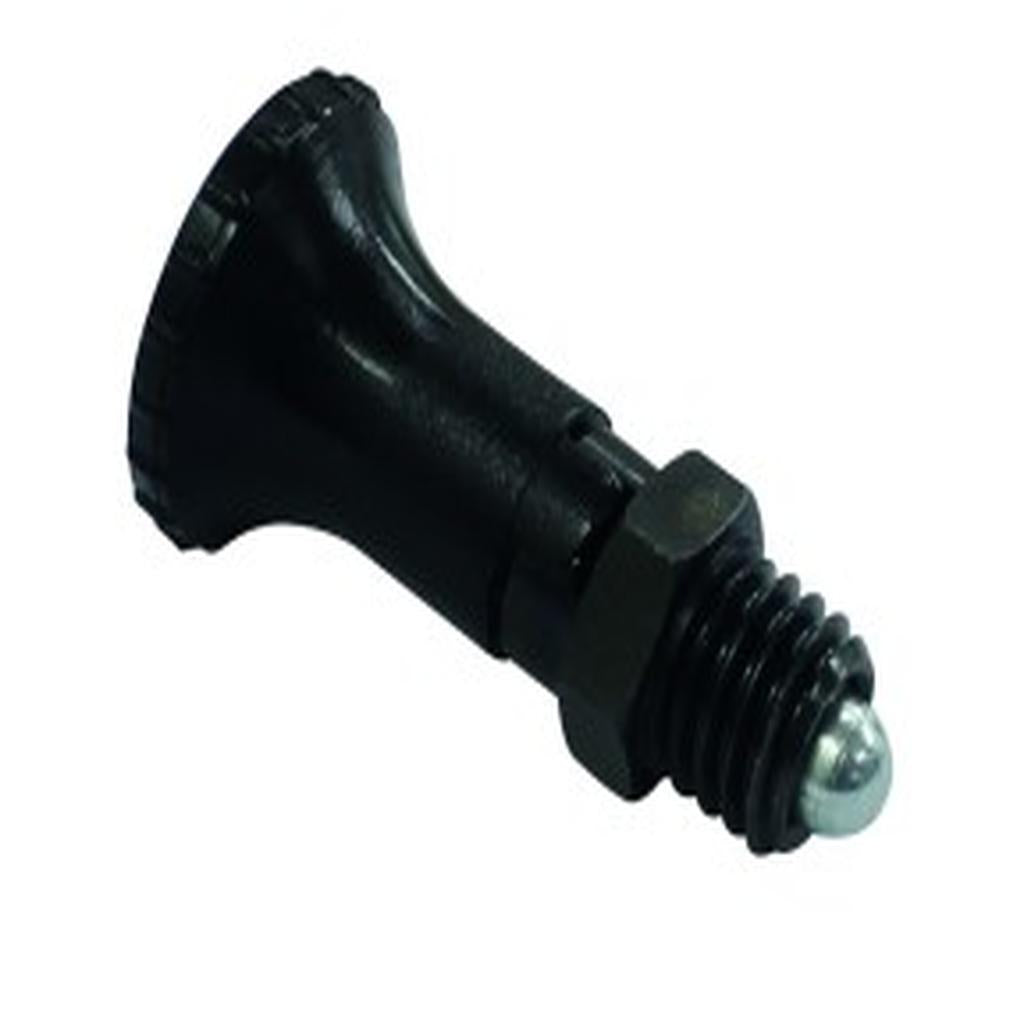 Pin, Quick Release, Black, Threaded, with Knob, Ansa, to suit Seat Walker Backrest