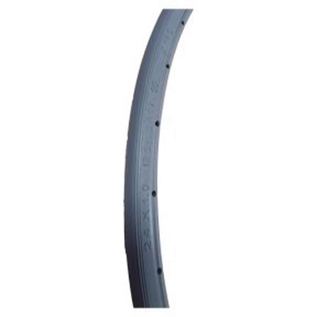Solid Tyre, 24 x 1, Grey