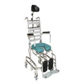 Shower Commode, Tilt in Space, Swing Away Footplate, 410mm, Height Adjustable, Juvo (SWL 200kg)