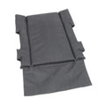 Backrest Upholstery, Basix, Nylon, Half Folding, Black, 40cm