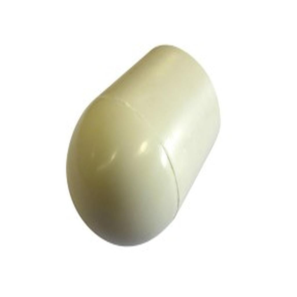 Tube End Cap, Ansa, to suit Euro/Hibac Chair Leg, External, 32mm, Cream