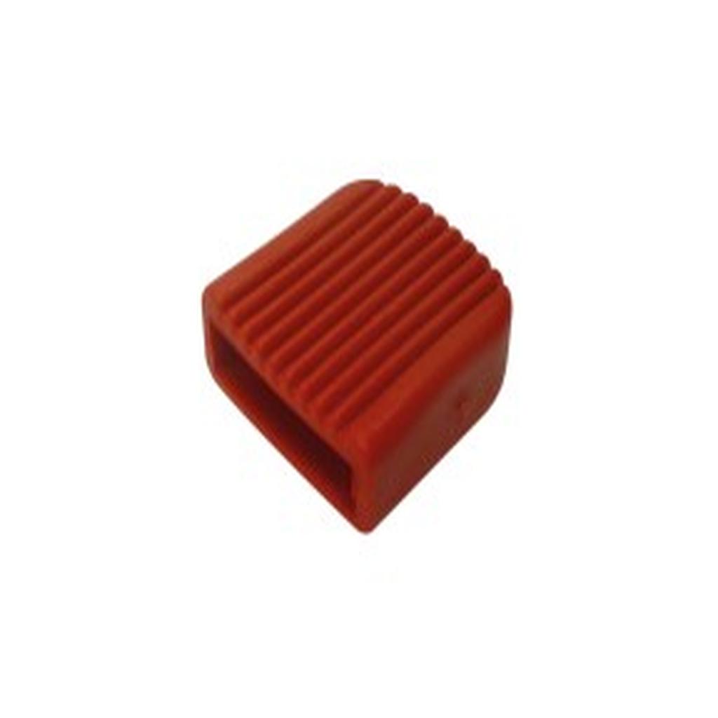 Brake Pedal Cap, Red, Hausted, to suit Patient Trolley