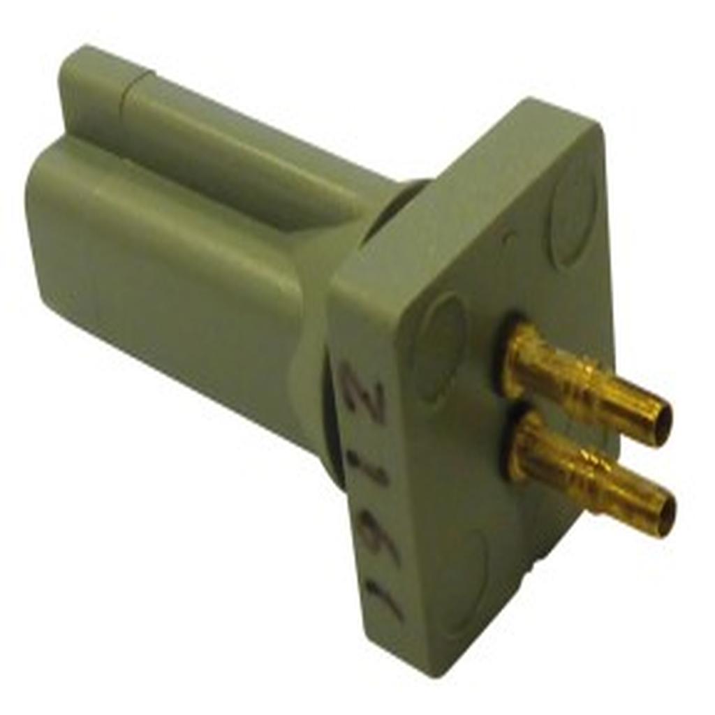 Handset Connector, 2 Way, Unit End, Orbit, to suit Orbit Ceiling Hoist Air Control Handset