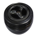 Castor Wheel, Front / Rear, 150mm (6in.), Black, 3 Spoke, Quickie, to suit QM-710