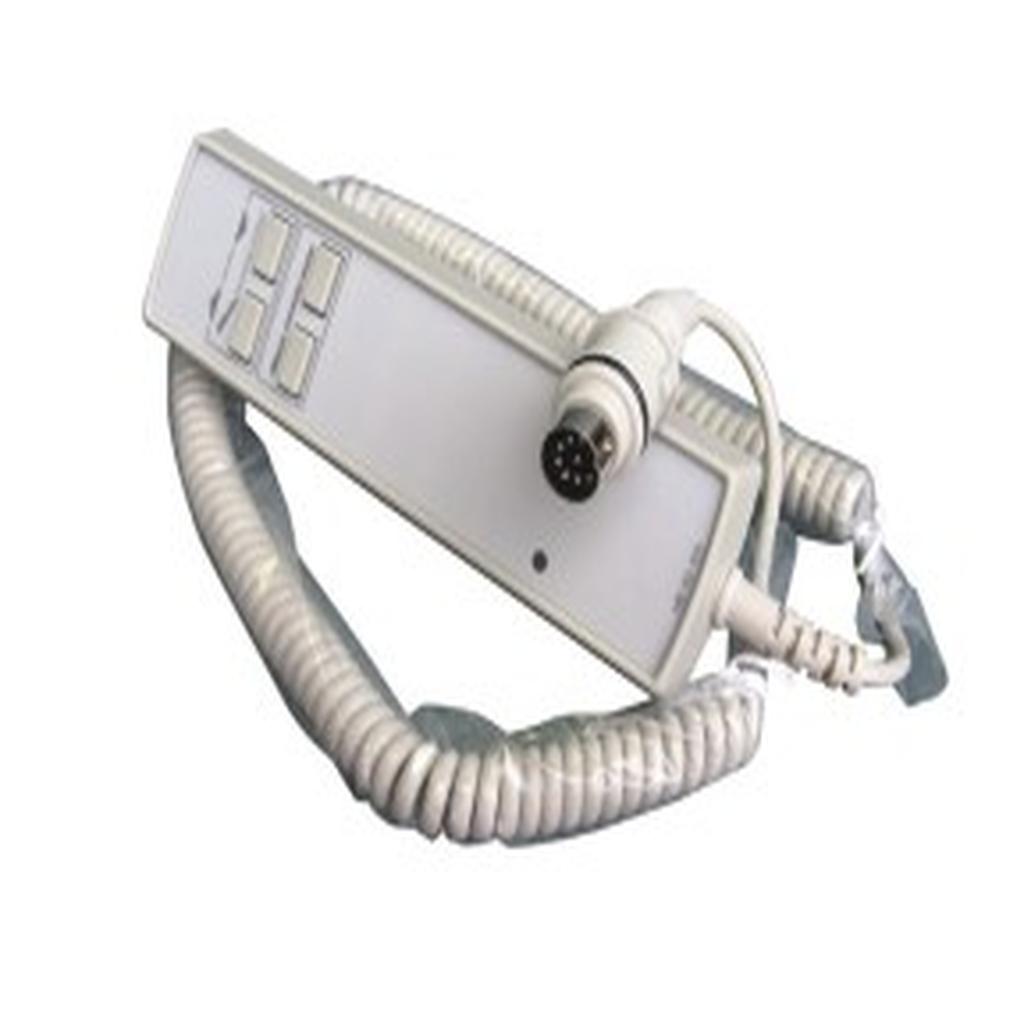 Handset, 4 Button, Grey, 8 Pin DIN (Round) Plug, Linak HB60