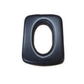 Seat, Commode, Padded, Black
