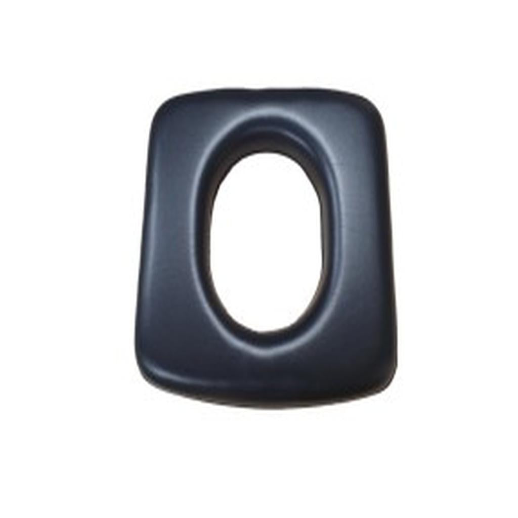 Seat, Commode, Padded, Black