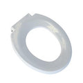 Toilet Seat, Plastic, White, Ansa, to suit 3 in 1 Over Toilet Frame