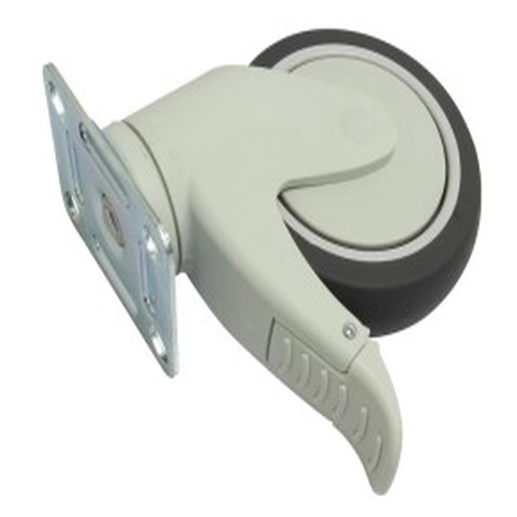 Castor, Braking, 125mm (5in.), Plastic, Unicare, to suit Unicare Cart