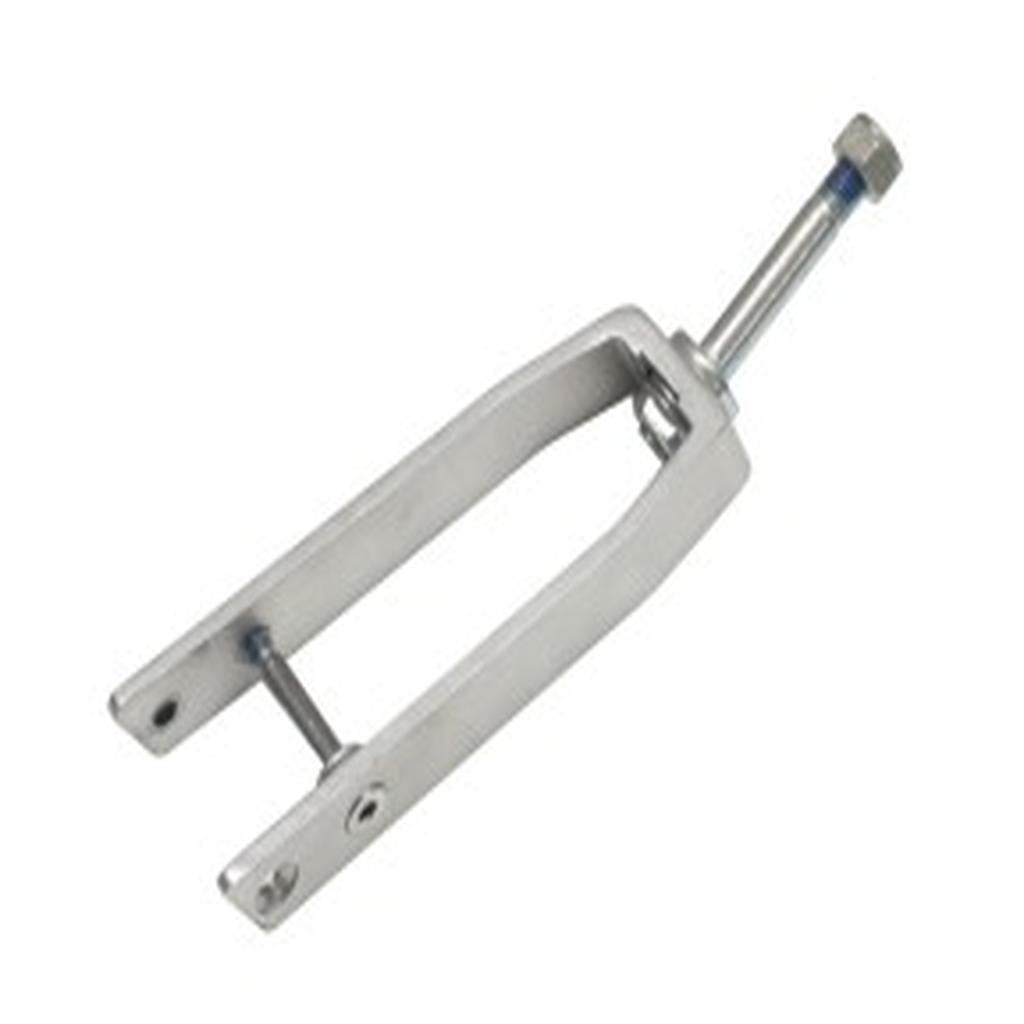 Castor Fork, Front, Aluminium, with 2 Hole Axle Adjustment, Ansa, to suit Ansa Tourer Manual Wheelchair