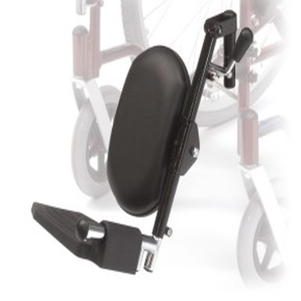 Wheelchair Accessories, Elevating Legrest, Steel, Left Hand