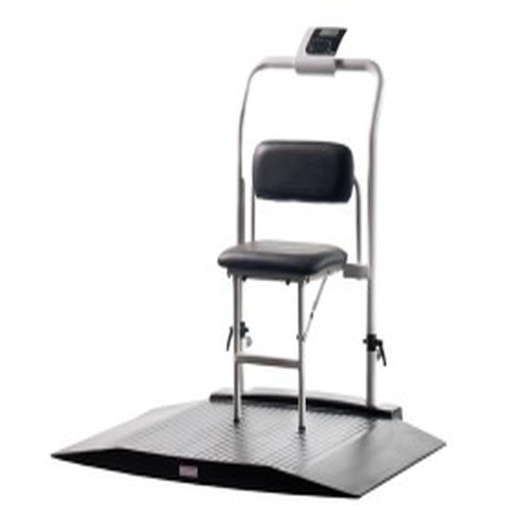 Scales, Wheelchair, with Handrail, Two Ramps & Seat (SWL 360kg)