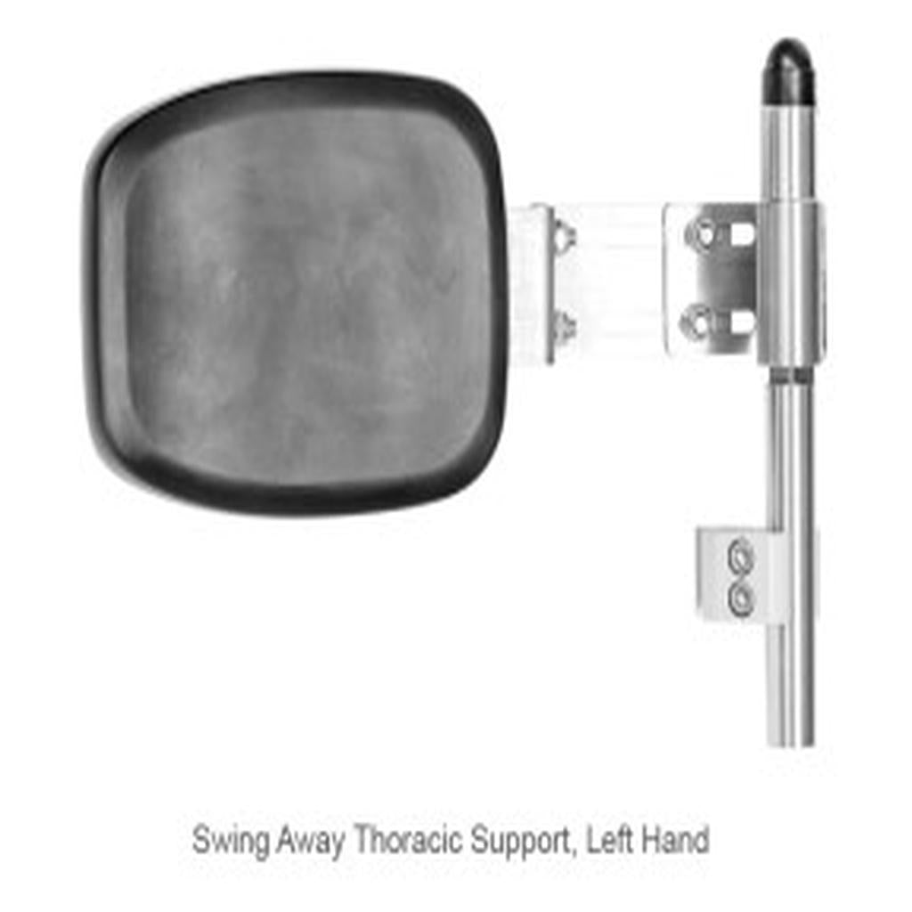 Shower Commode Accessories, Thoracic / Lateral Support, Swing Away, Left Hand, Juvo