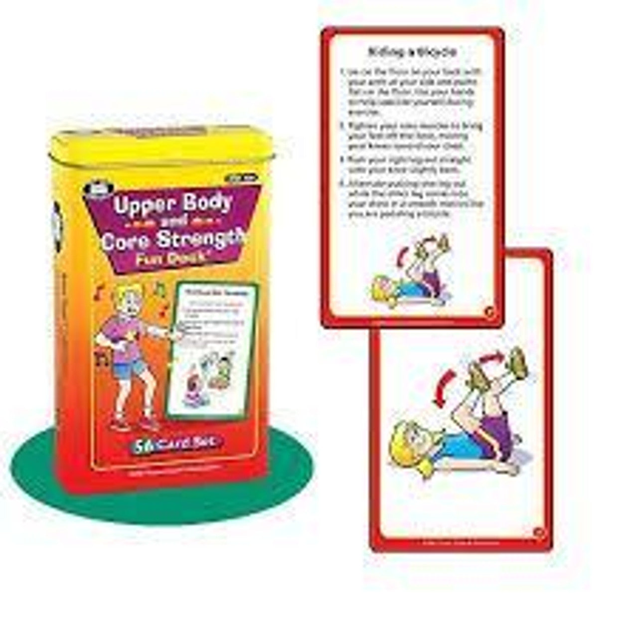 Upper Body and Core Strength Fun Deck