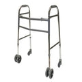 Walking Frame Folding, Extra Care, with Wheels & Push Down Brake, 865-1015mm (Max User Weight 318Kg)