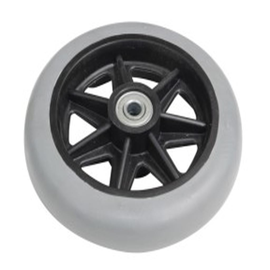 Castor Wheel, 125mm (5in.), with Axle Bolt, Ansa, to suit Duralite Walking Frame