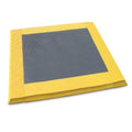 Anti Fatigue Mat, Anti Bacterial, Bevelled Edge, Yellow Edge, 510 x 610mm