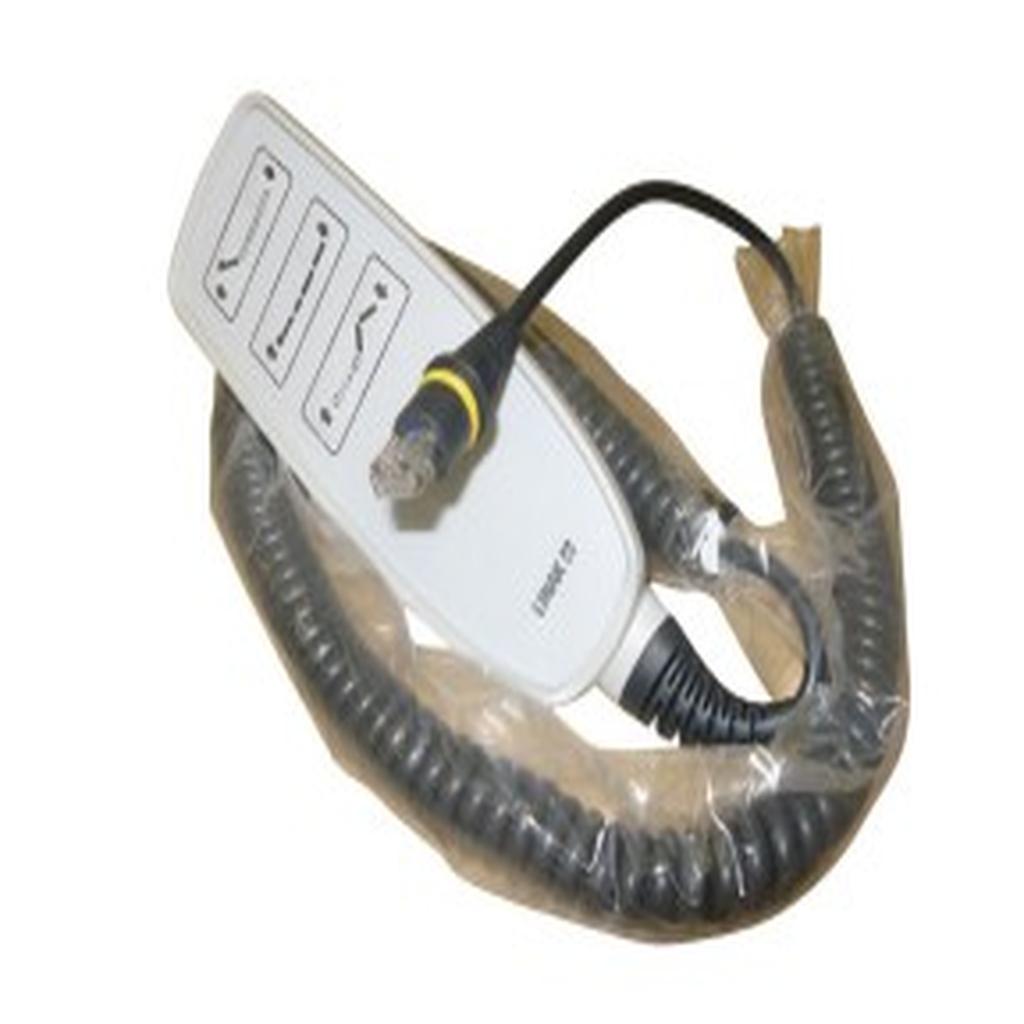 Handset, 6 Button, Grey, 10 Pin Modular (Flat) Plug, Linak HB80