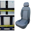 Seat, Captain, Vinyl, Two Tone, Shoprider, to suit Shoprider Cougar & Puma Power Chair