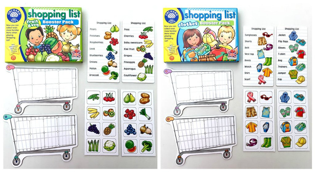 Shopping List Booster Packs
