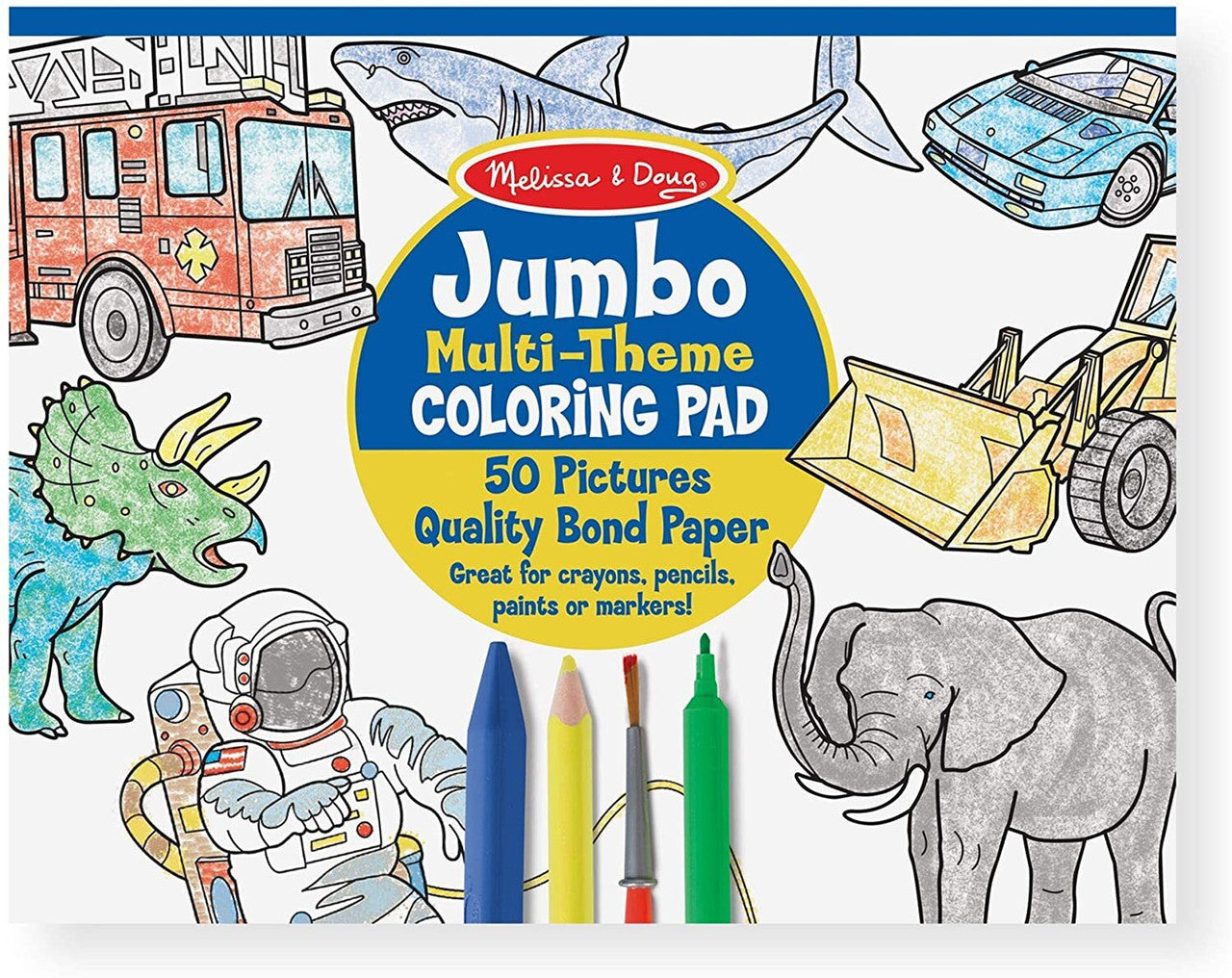 Jumbo Colouring Pads