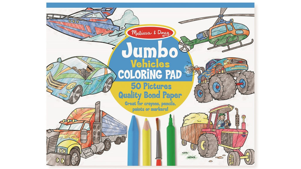Jumbo Colouring Pads
