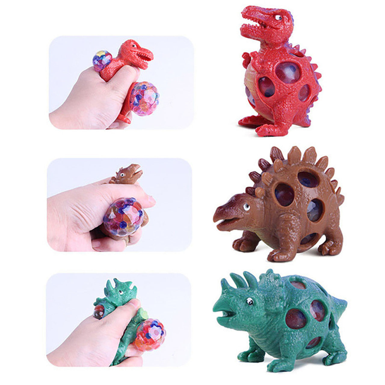 Squeezy Mesh Dinosaurs