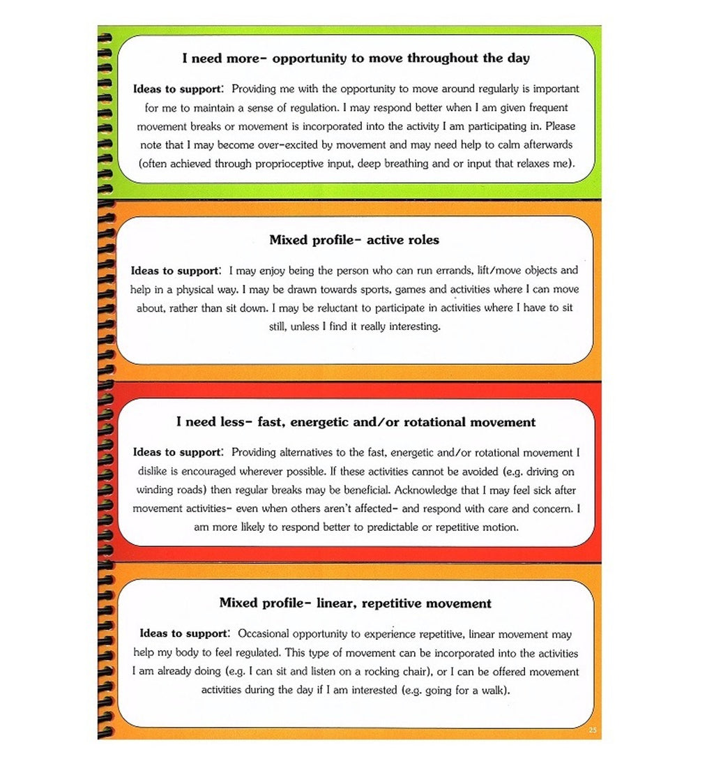 Sensory Support Flip-Book