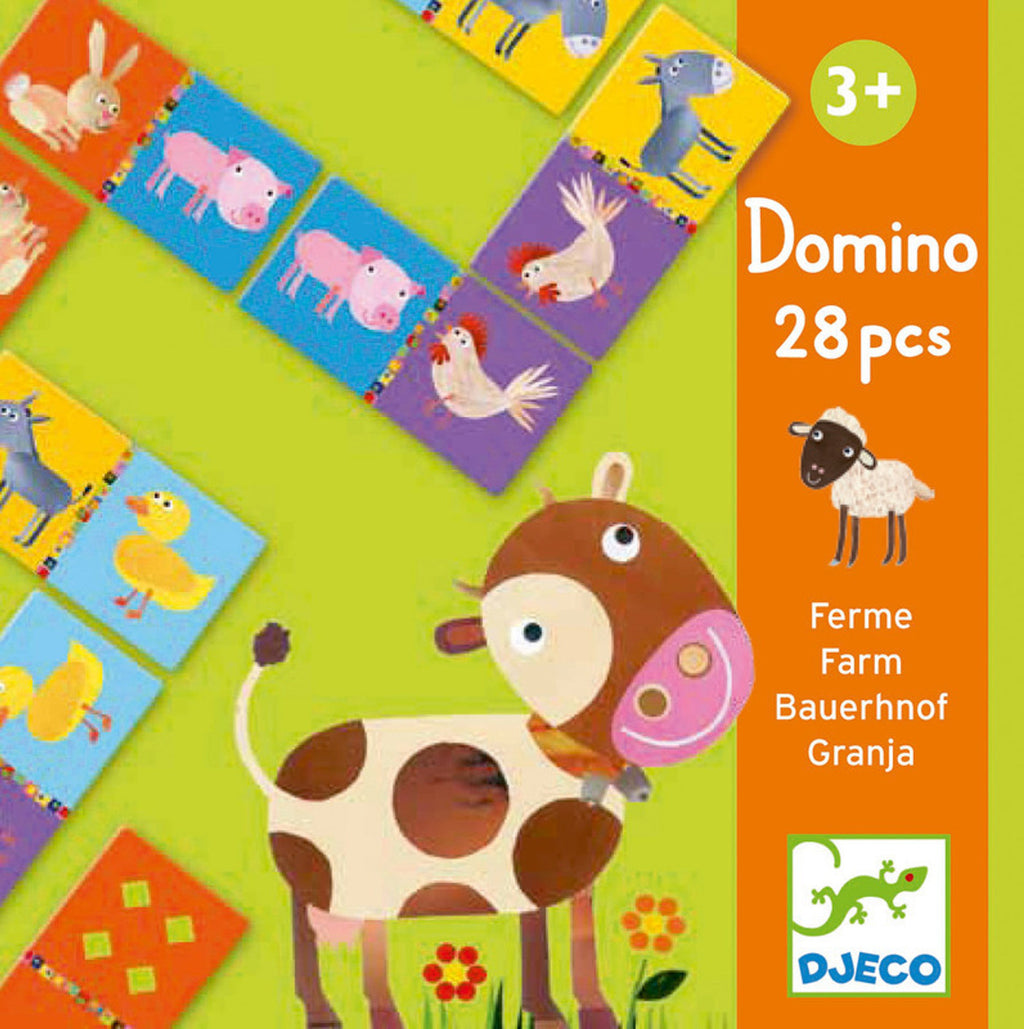 Djeco Domino Farm Game 28 piece