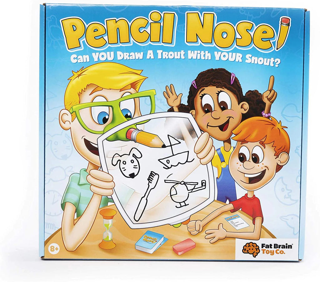 Fat Brain Toys - Pencil Nose Game