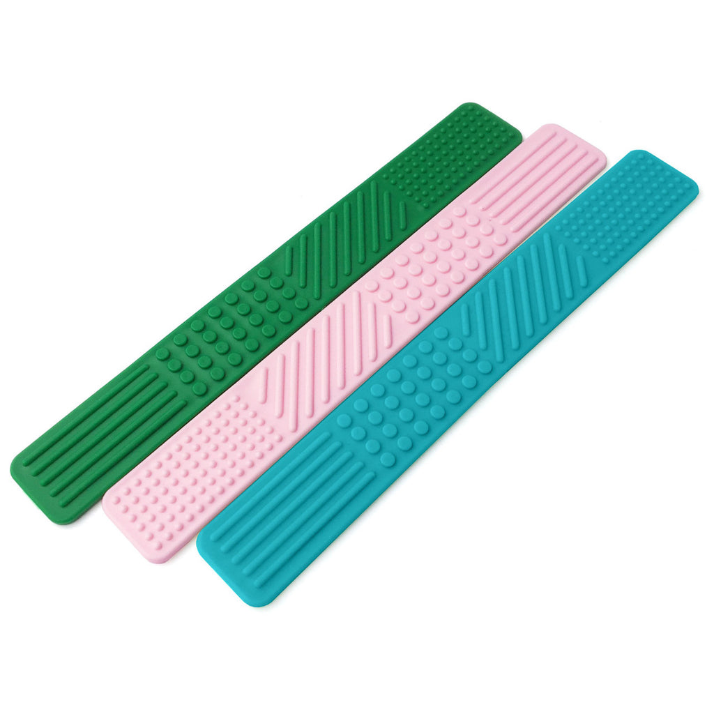 Ark's Flat Textured Spoons for Feeding Therapy (3 Pack)
