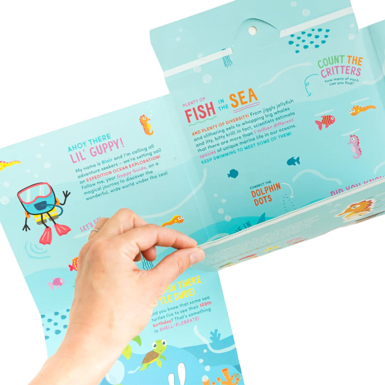 Guppy Grips Bathtime Stickers