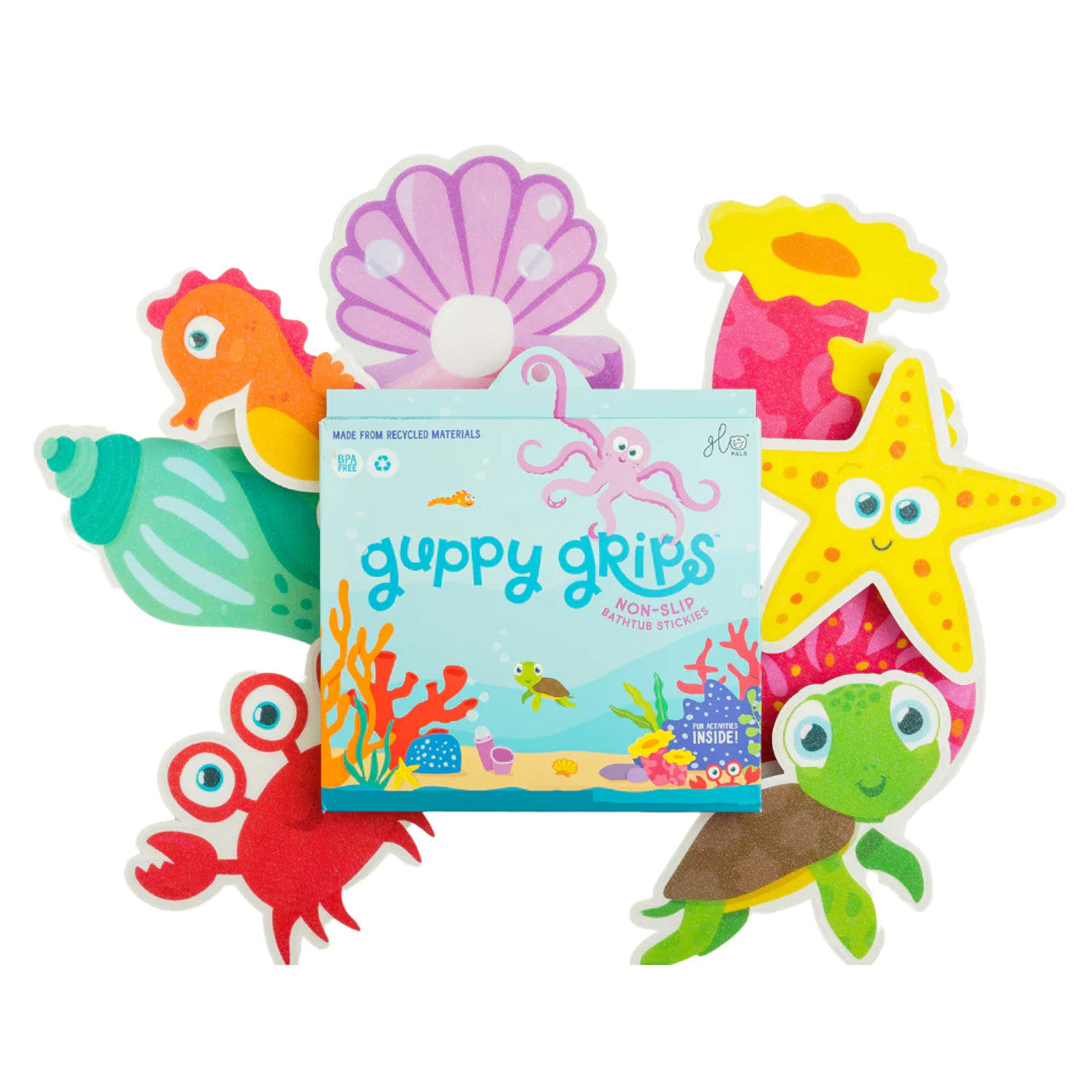 Guppy Grips Bathtime Stickers